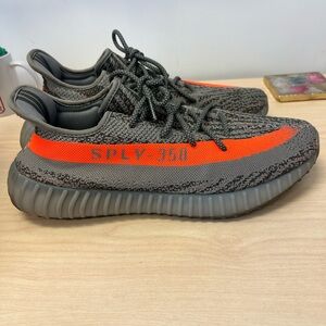 Yeezy Boost 350 V2 Gray and Orange